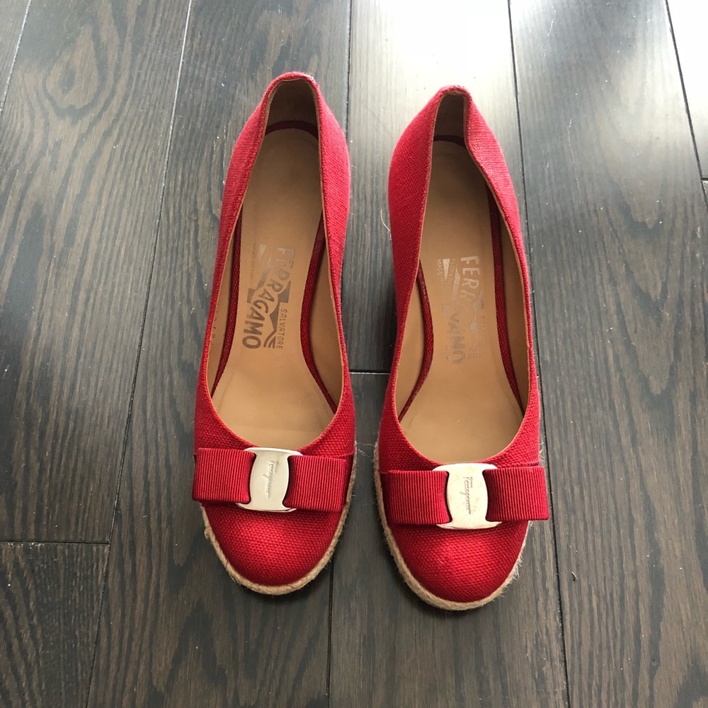 Salvatore Ferragamo wedges heels shoes